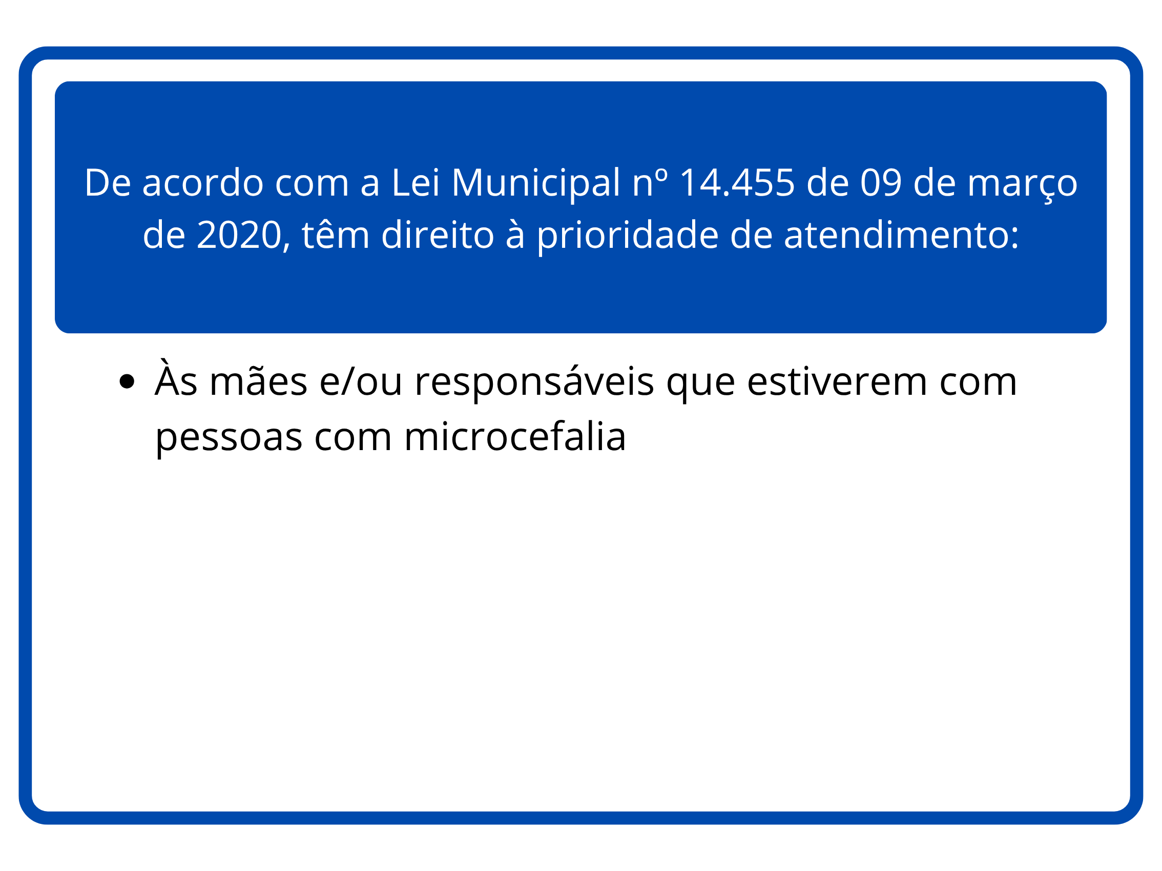 Placa de Atendimento Prioritário em Jundiaí, São Paulo - Sinalização com símbolos e texto indicando atendimento preferencial para idosos, gestantes, pessoas com deficiência, pessoas com crianças de colo e pessoas com mobilidade reduzida